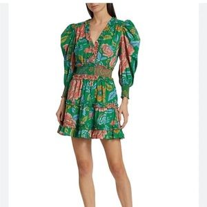 Love the Label Eleanor Floral Puff Sleeve Mini Dress